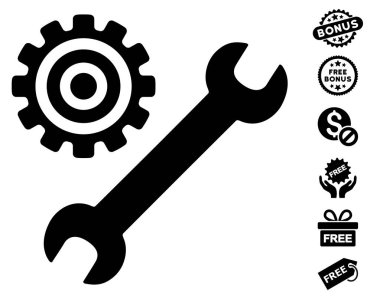 Ücretsiz Bonus simgesiyle hizmet araçları