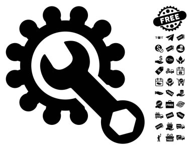 Ücretsiz Bonus simgesiyle hizmet araçları