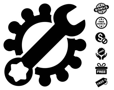 Ücretsiz Bonus simgesiyle hizmet araçları