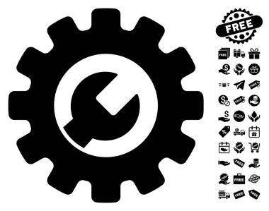 Ücretsiz Bonus simgesiyle hizmet araçları