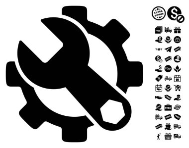 Ücretsiz Bonus simgesiyle hizmet araçları