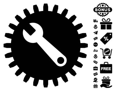 Ücretsiz Bonus simgesiyle hizmet araçları