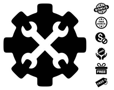 Ücretsiz Bonus simgesiyle hizmet araçları