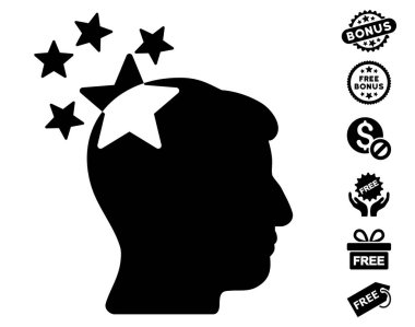 Yıldız kafa simgesi ücretsiz Bonus ile vurmak