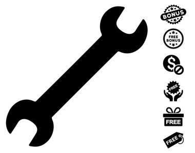 İngiliz anahtarı simgesini ücretsiz bonus