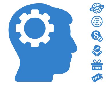 Beyin dişli simgesini ücretsiz bonus