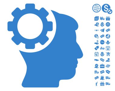 Beyin dişli simgesini ücretsiz bonus