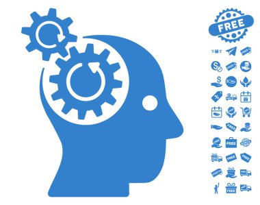 Beyin Gears döndürme simgesi ücretsiz bonus