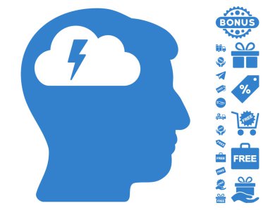 Beyin fırtınası simgesi ücretsiz bonus