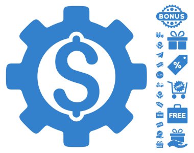 Ücretsiz Bonus ile Geliştirme maliyet simgesi