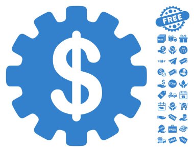 Ücretsiz Bonus ile Geliştirme maliyet simgesi