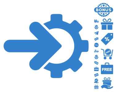 Dişli Tümleştirme simgesini ücretsiz bonus