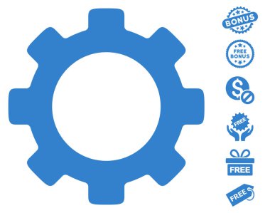 Dişli simgesini ücretsiz bonus