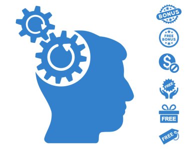 Döndürme simgesi ücretsiz bonus kafa Dişliler