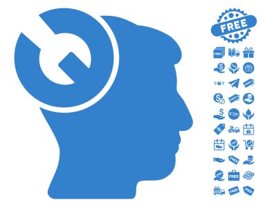 Kafa cerrahi Wrench kutsal kişilerin resmi ile ücretsiz Bonus