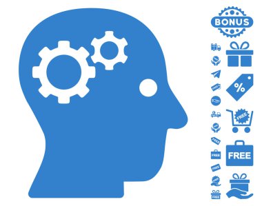 Ücretsiz Bonus ile akıl Gears simgesi