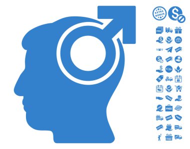 Ücretsiz Bonus ile akıl kudret simgesi