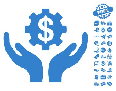 Ücretsiz Bonus ile bakım fiyat simgesi