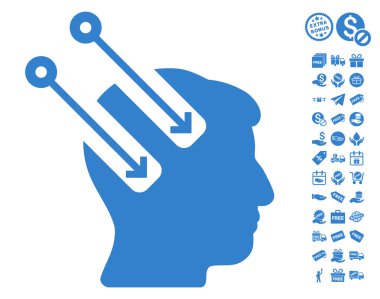 Sinirsel arayüz simgesi ücretsiz bonus