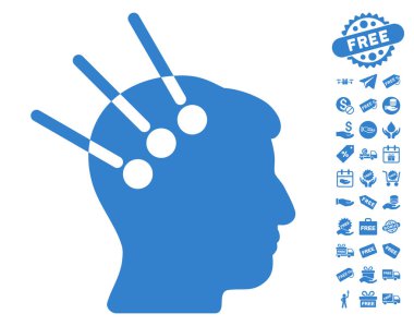 Sinirsel arayüz simgesi ücretsiz bonus