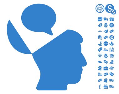 Açık fikirli görüş simgesi ücretsiz bonus