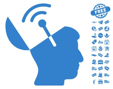 Açık fikirli radyo arayüzü simgesi ücretsiz bonus