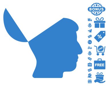 Açık fikirli simgesi ücretsiz bonus