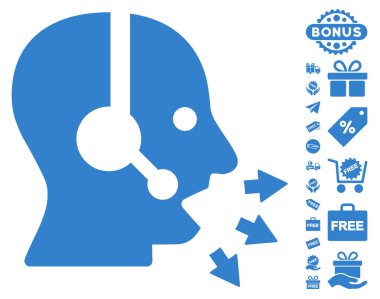 İşleç simgesi ücretsiz Bonus ile konuşmak