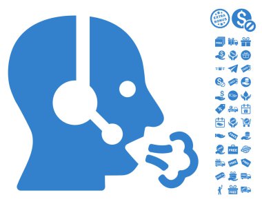 Operatör konuşma simgesini ücretsiz bonus