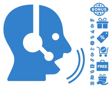 Operatör konuşma simgesini ücretsiz bonus