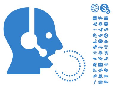 Operatör konuşma simgesini ücretsiz bonus