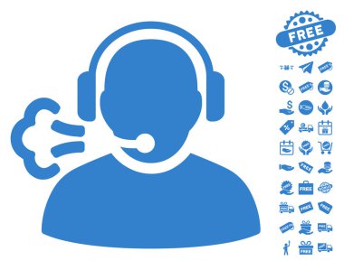 Operatör konuşma simgesini ücretsiz bonus