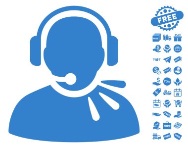 Operatör konuşma simgesini ücretsiz bonus