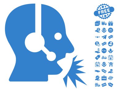 Operatör konuşma simgesini ücretsiz bonus