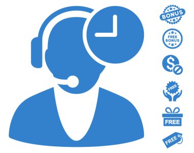 İşleç saat simgesini ücretsiz bonus