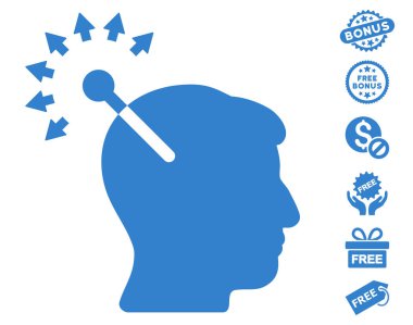 Ücretsiz Bonus ile optik sinir arayüzü simgesi