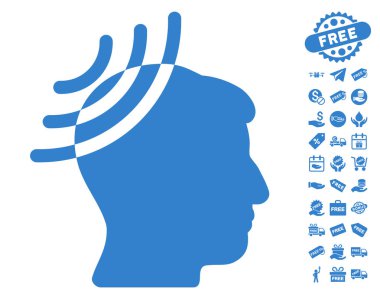 Ücretsiz Bonus ile radyo Resepsiyon kafa simgesi