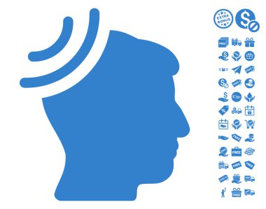 Radyo Resepsiyon beyin simgesi ücretsiz bonus