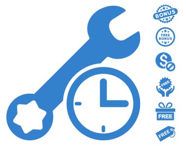 Hizmet saat simgesini ücretsiz bonus