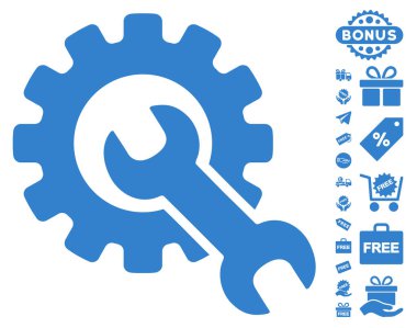 Ücretsiz Bonus simgesiyle hizmet araçları