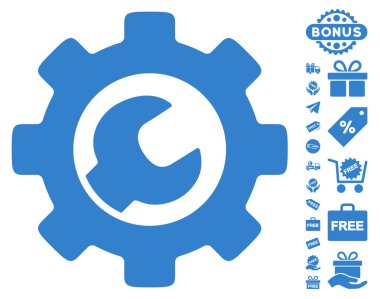 Ücretsiz Bonus simgesiyle hizmet araçları