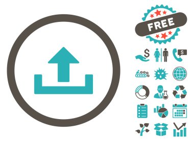 Bonus ile düz glif simge yüklemek