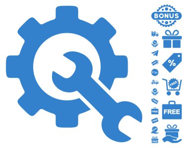 Ücretsiz Bonus simgesiyle hizmet araçları