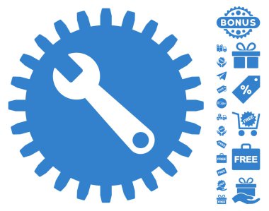 Ücretsiz Bonus simgesiyle hizmet araçları