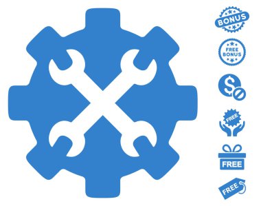 Ücretsiz Bonus simgesiyle hizmet araçları