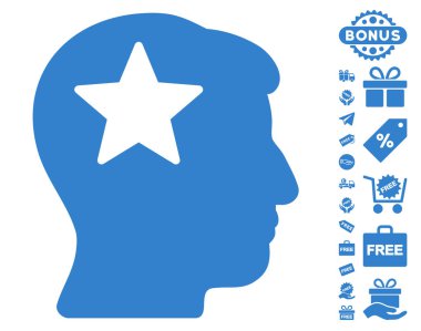 Ücretsiz Bonus ile yıldız kafa simgesi