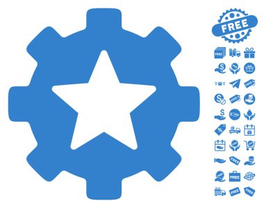 Yıldız sık seçenekleri dişli simgesini ücretsiz bonus