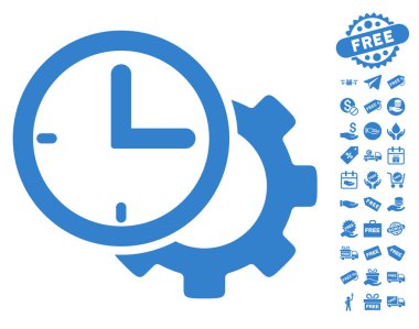 Zaman kurulum dişli simgesini ücretsiz bonus