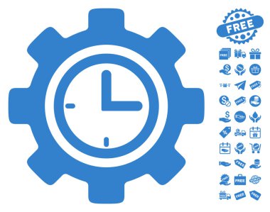 Zaman kurulum dişli simgesini ücretsiz bonus