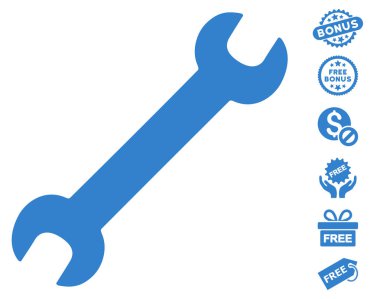 İngiliz anahtarı simgesini ücretsiz bonus